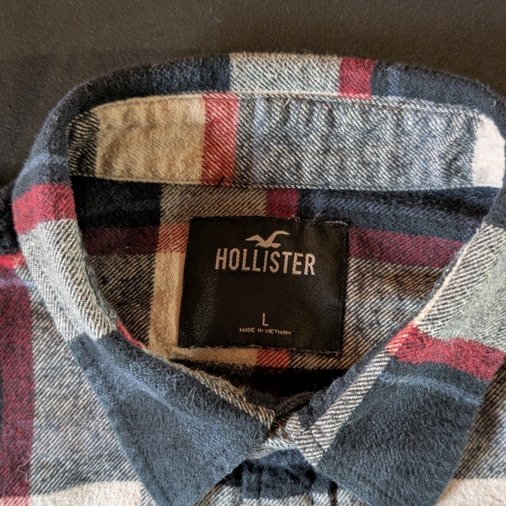 Hollister Multicolor Plaid Shirt - Picture 4 of 4